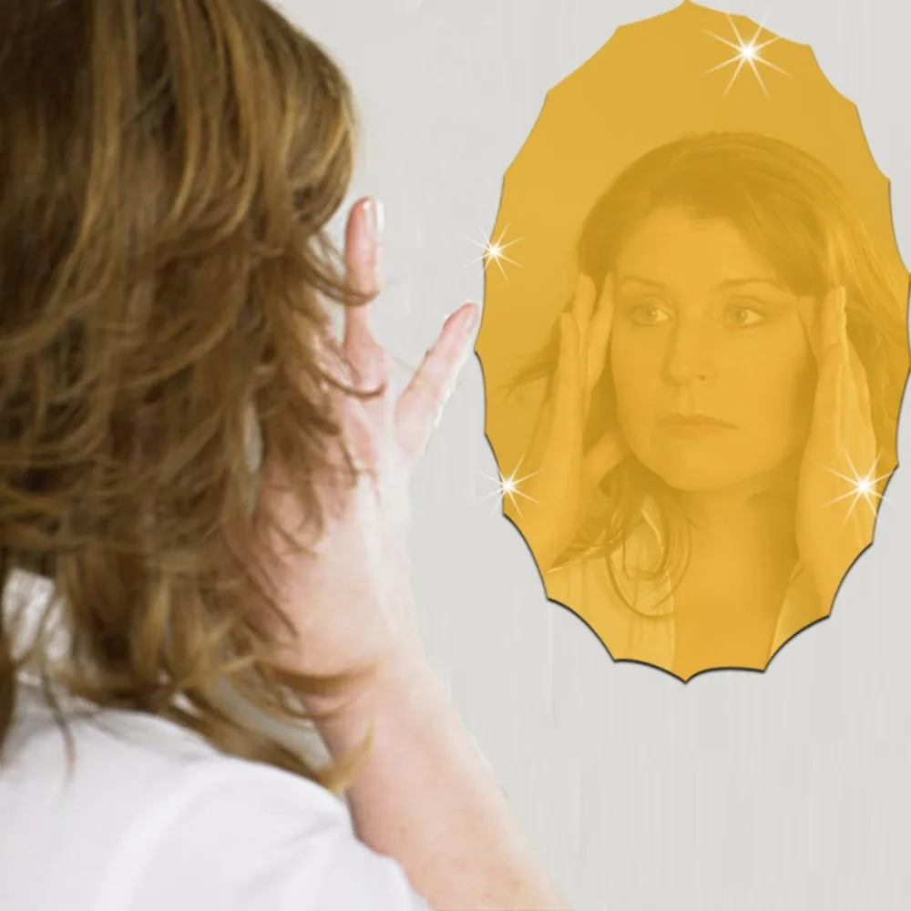 

[Fly Eagle] Новые популярные современные креативные Золотые Зеркальные геометрические акриловые настенные наклейки для спальни, гостиной, деко...