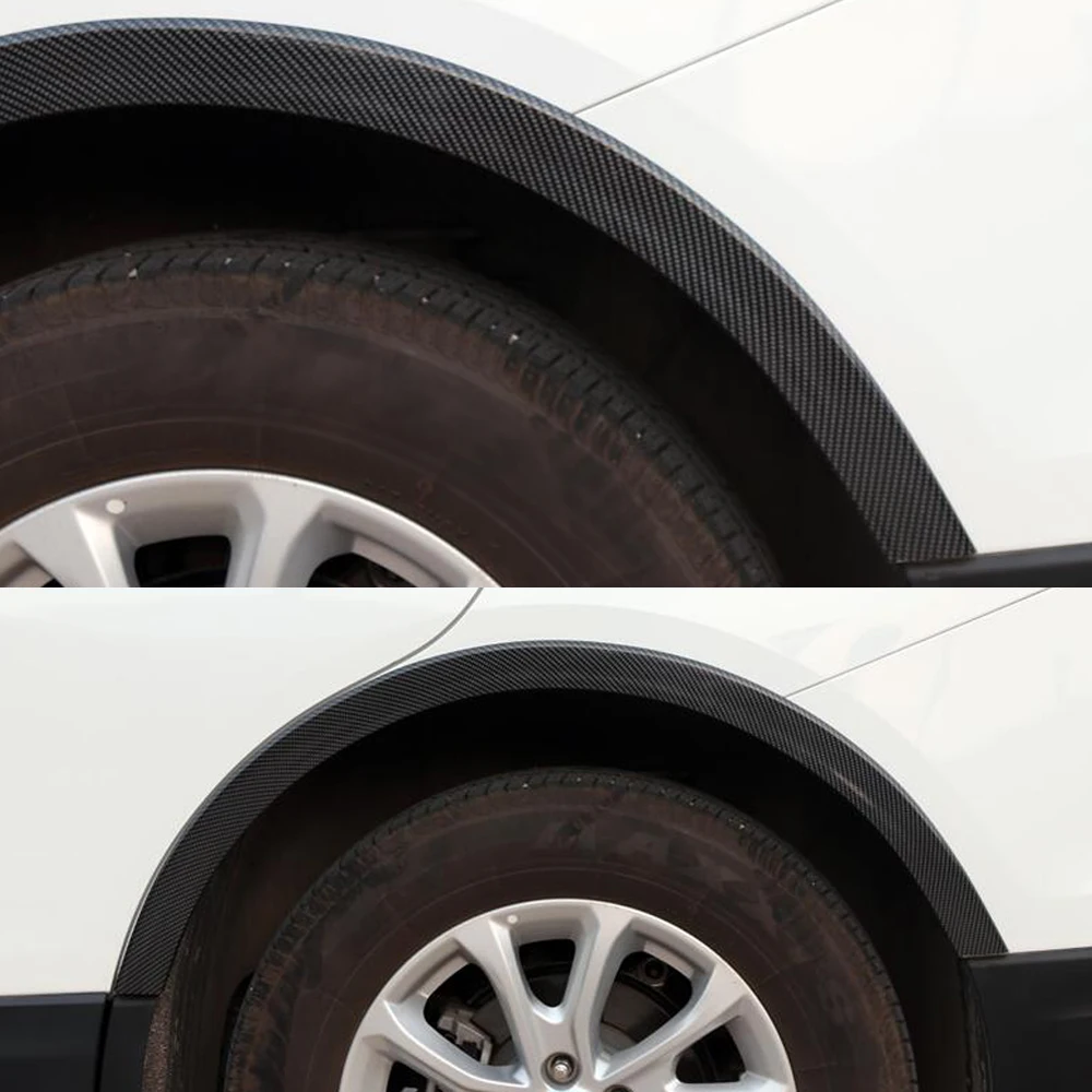 4 шт. Черный Автомобильный Кранец колеса брови арки протектор губ для Infiniti QX50 Q QX80
