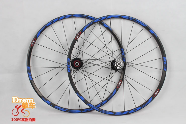 RC3 MTB горный велосипед 26 дюймов ультра светильник колеса 5 peilin герметичный подшипник колеса 27,5 дюйма обод бесплатно