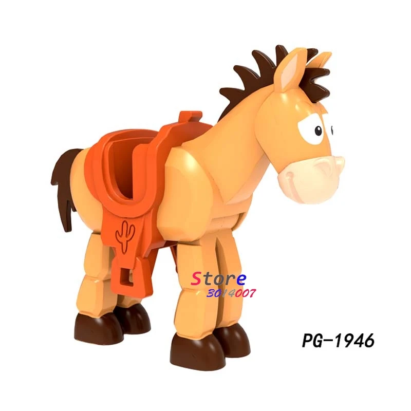 PG1946 Одна история игрушек 4 Базз Лайтер Вуди Джесси Даки Бо Peep Duke Caboom Alien Hamm Sonic строительные блоки - Цвет: PG1946