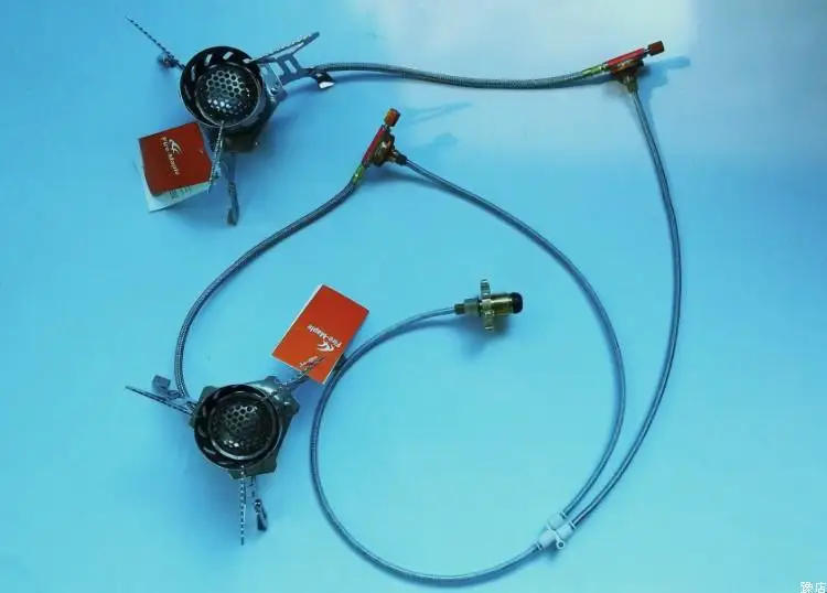 Газовая горелка one pull two для кемпинга на открытом воздухе безопасный адаптер