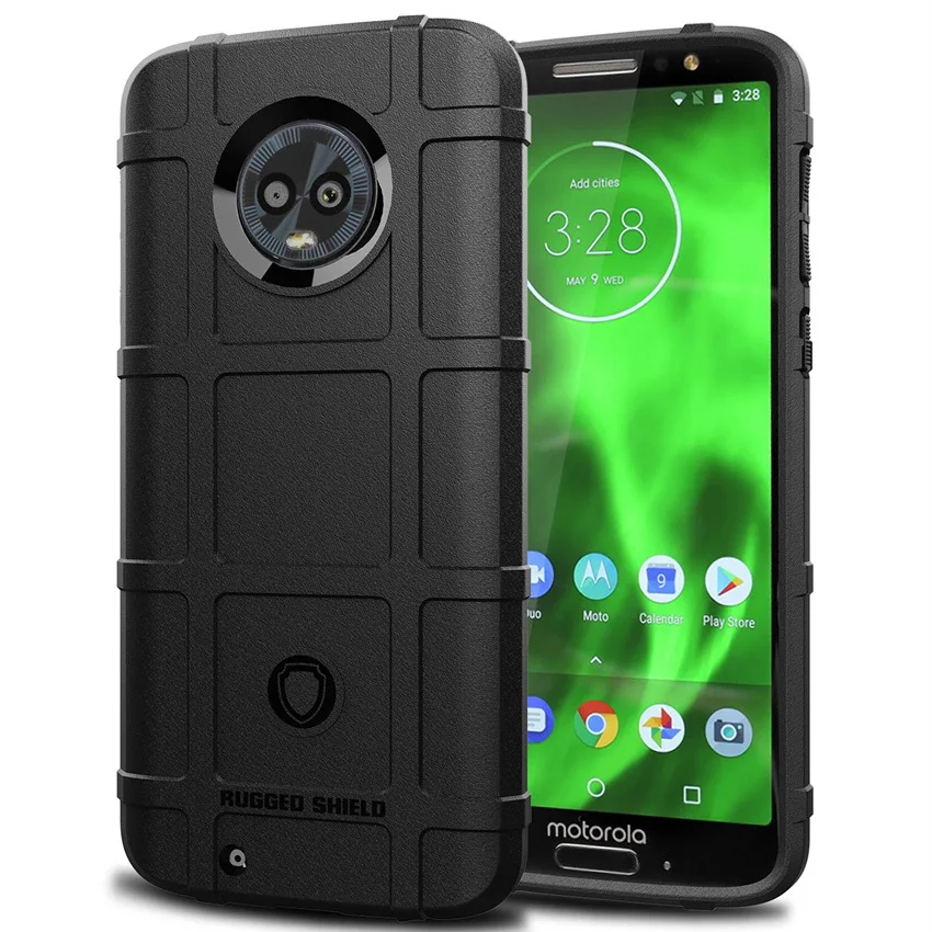 Чехол для Motorola Moto G6 противоударный бронезащитный экран силиконовый чехол плюс