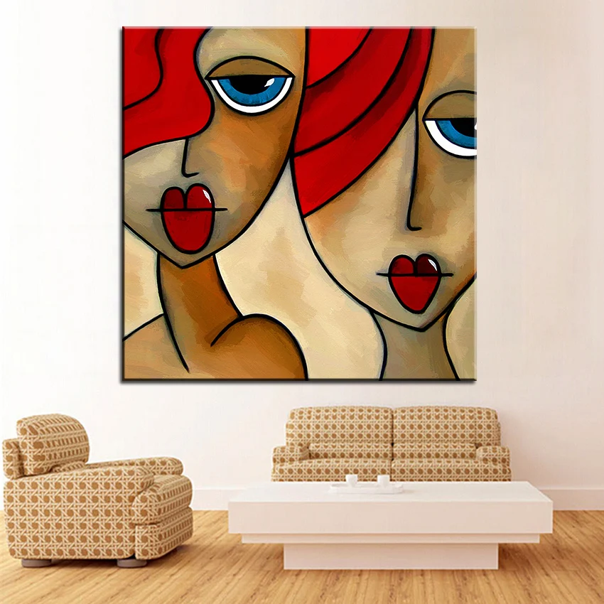 

Large size Printing Oil Painting and she was Wall painting Steampunk Wall Art Picture For Living Room painting No Frame