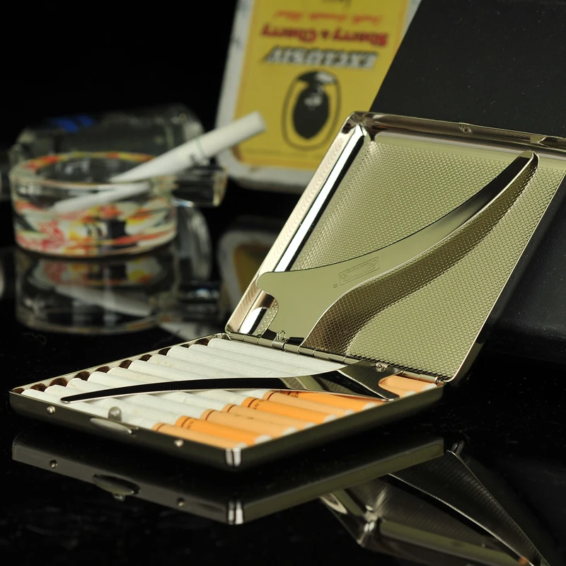 Новый продукт 2016 портсигар портативный металлический материал|material roses|box