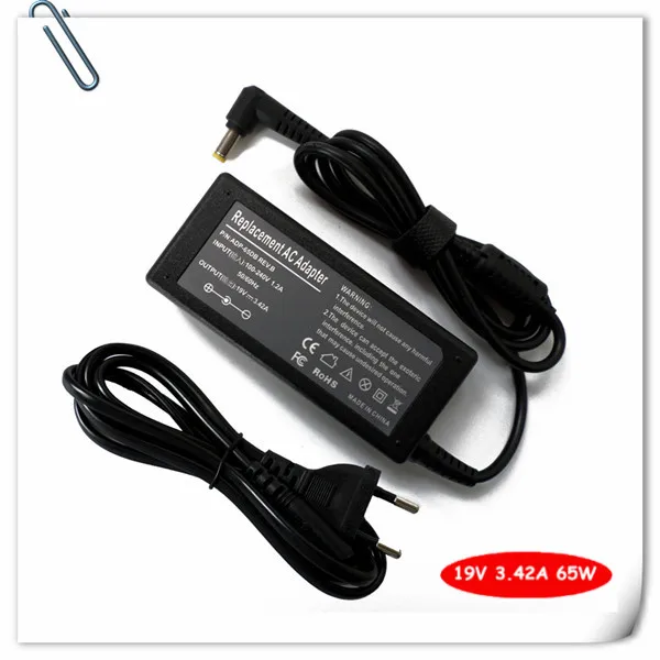 Notebook AC Adapter for Acer Aspire One AO722-BZ197 AOA150-1140 D270-1824 D270-1865 3050 3100 3500 65w Laptop Power Charger