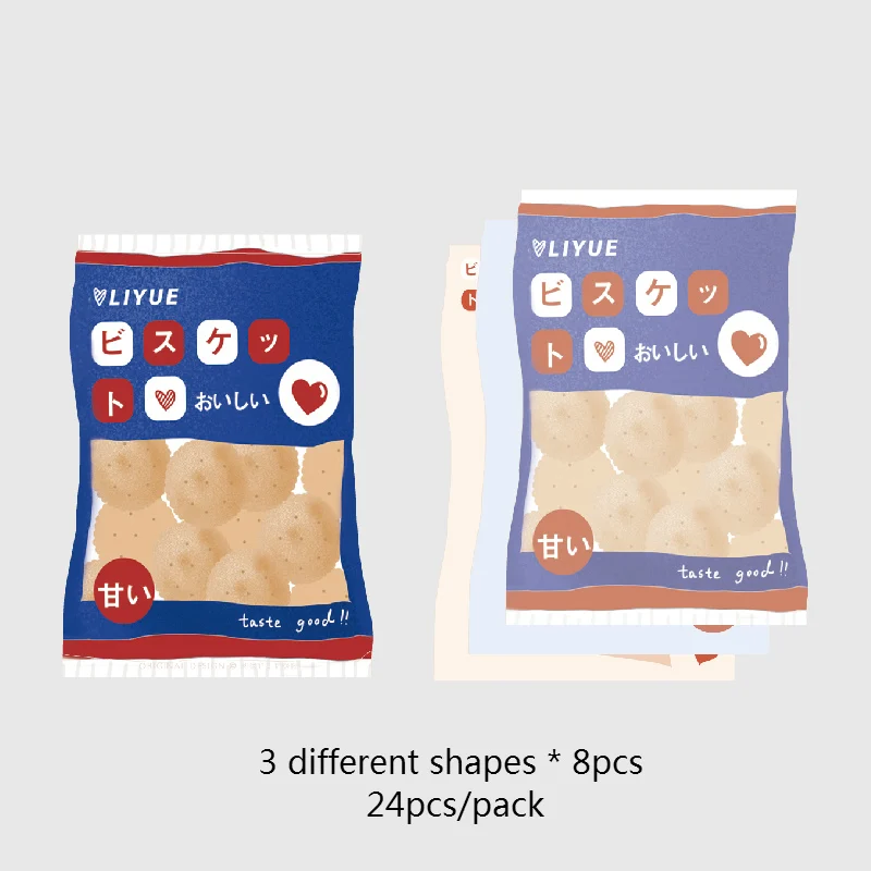6 Mr paper 24 шт./лот 8 видов конструкций персиковая Сода конфеты, снек счастливый Pocky свободные листья блокноты для записей блокнот дневник записывать заметки бумага для заметок - Цвет: 6