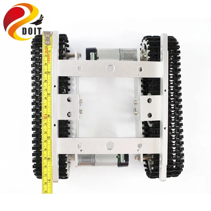 DOIT T100 Робот Танк шасси автомобиля гусеничная модель гусеница цепь транспортного