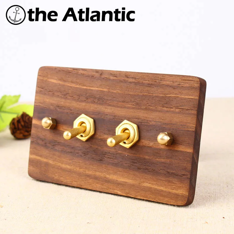 Настенный выключатель ручной работы Универсальный Европейский ретро