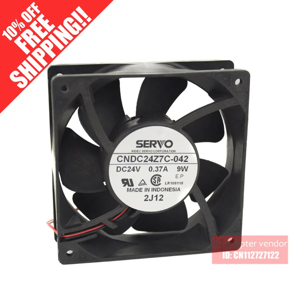 Вакуумный вентилятор охлаждения SERVO CNDC24Z7C-042, 24 В, 0,37 А, 9 Вт