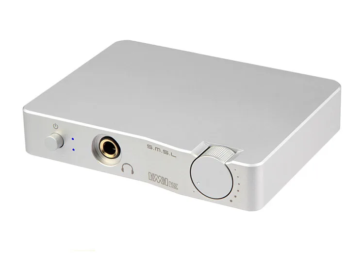 SMSL V2 HD USB аудио декодер усилитель для наушников ES9023 декодирующий чип PCM 32bit/384 кГц