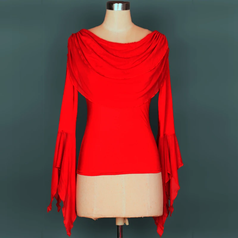 Рубашка CACARE для бальных танцев платье соревнований платья вальса танго