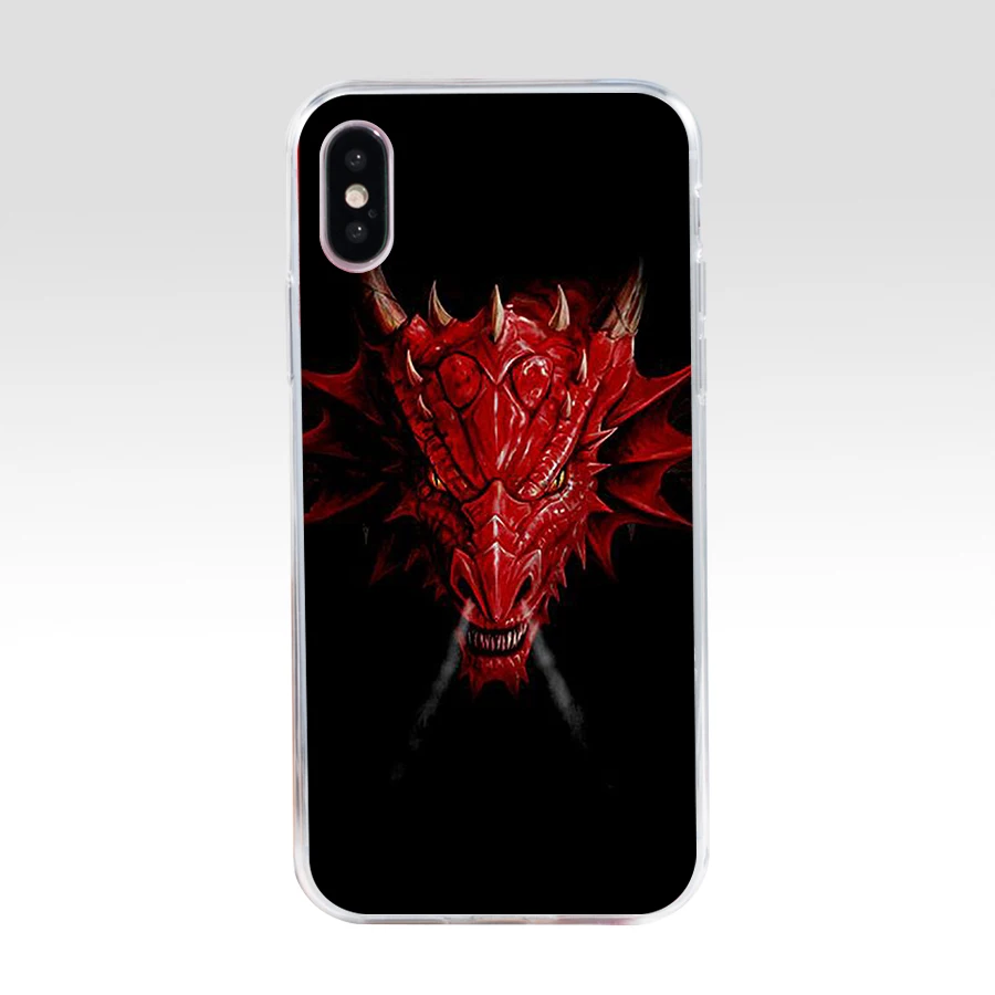 Мягкий Силиконовый ТПУ чехол с китайским драконом 173H для телефона iphone 5 5s se X XR XS