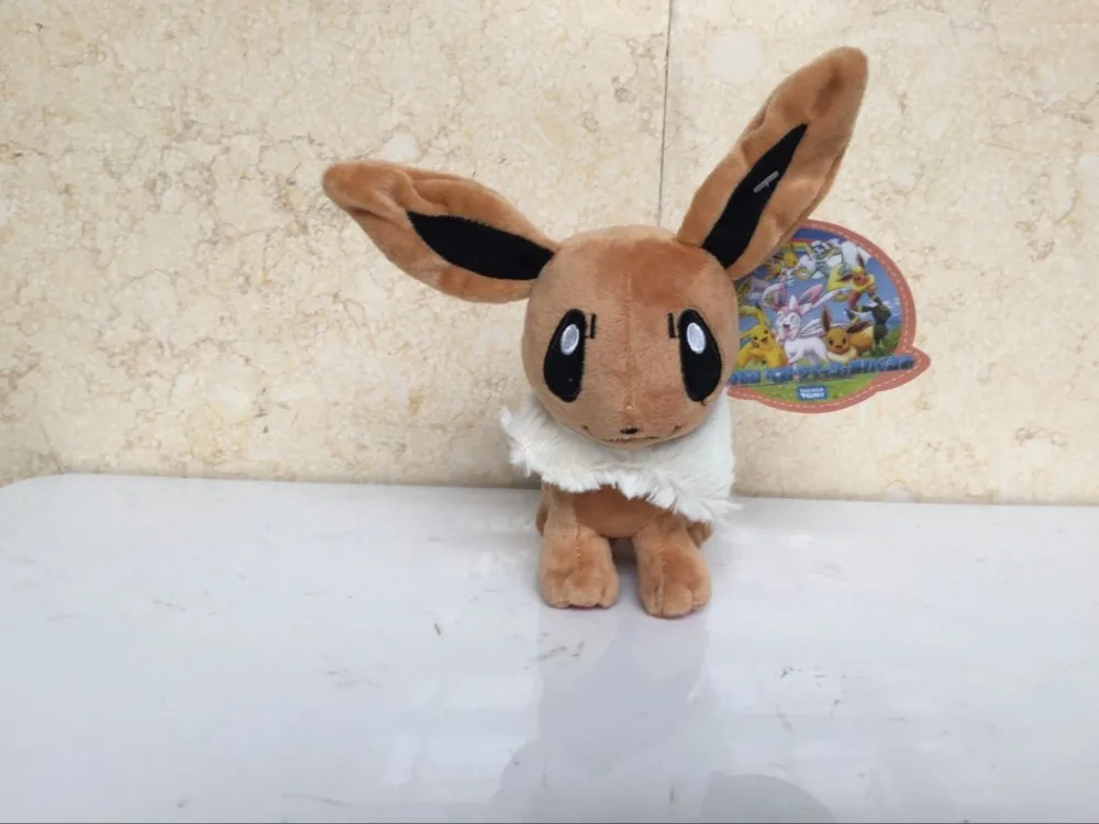 20 см Evee jolteon umbreon flareon espeon vaporeon мягкие куклы плюшевые карманные игрушки Digimon World plushie