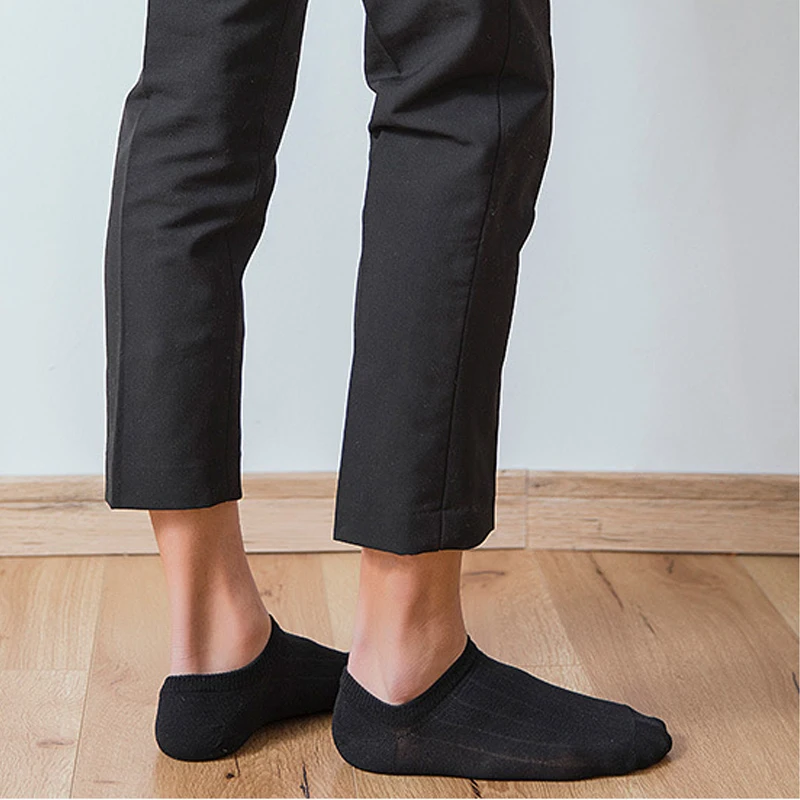 1pair Fashion Men Loafer Boat Invisible Socks No Show Low Cut Soft Breathable Cotton Short | Мужская одежда