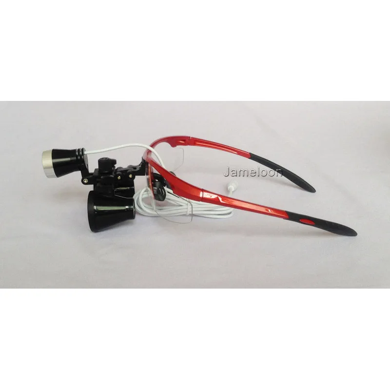 3.5X крат Упростите решение с светодиодный налобный фонарь красного цвета