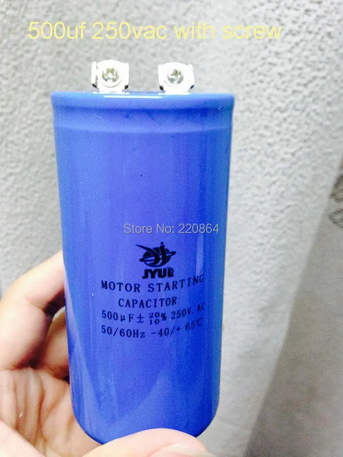 Неполяризованы электролитический конденсатор 220VAC 250VAC 500 micro фарад 4 шт. и 1000 8 |