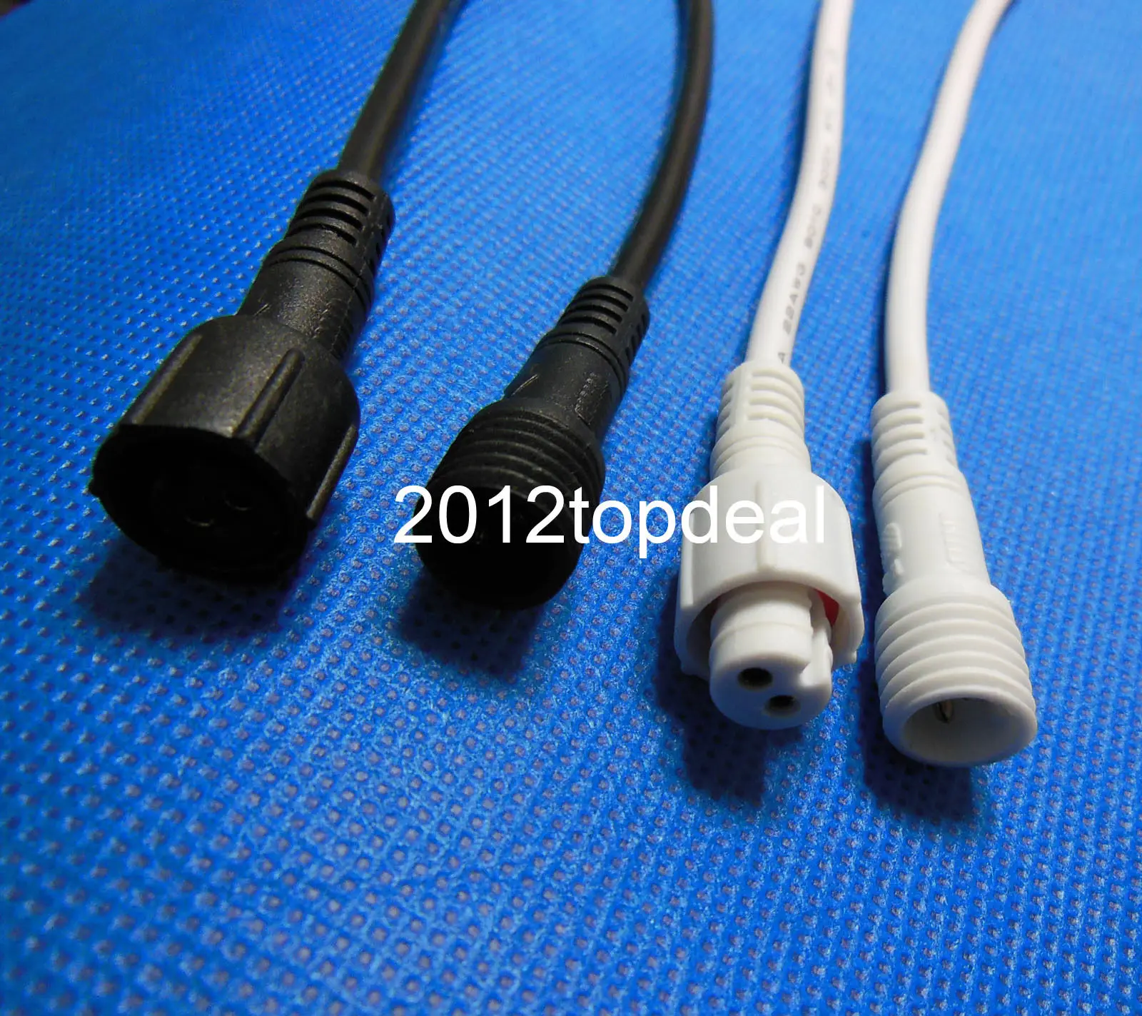 5 пар водонепроницаемые светодиодные ленты IP66 2 контакта 3 4 контакта|cable male|cable male