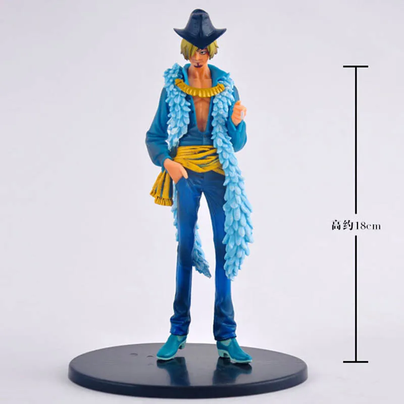 Экшн-фигурка Sanji из японского аниме крутая модель 15 юбилея ПВХ игрушки-куклы 18 см |