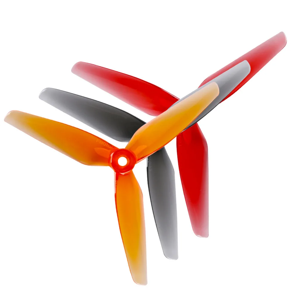 16 шт./8 пар T motor Tmotor T5150 5150 5 1 дюйма 3 Лопасти/tri blade Violent Propeller для FPV Racing Drone