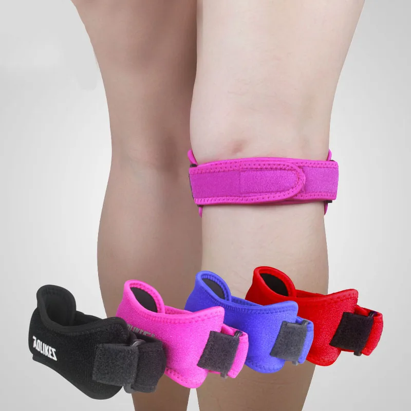 2 шт. Регулируемый джемпер по Колено Надколенник Поддержка для сухожилий ремешок