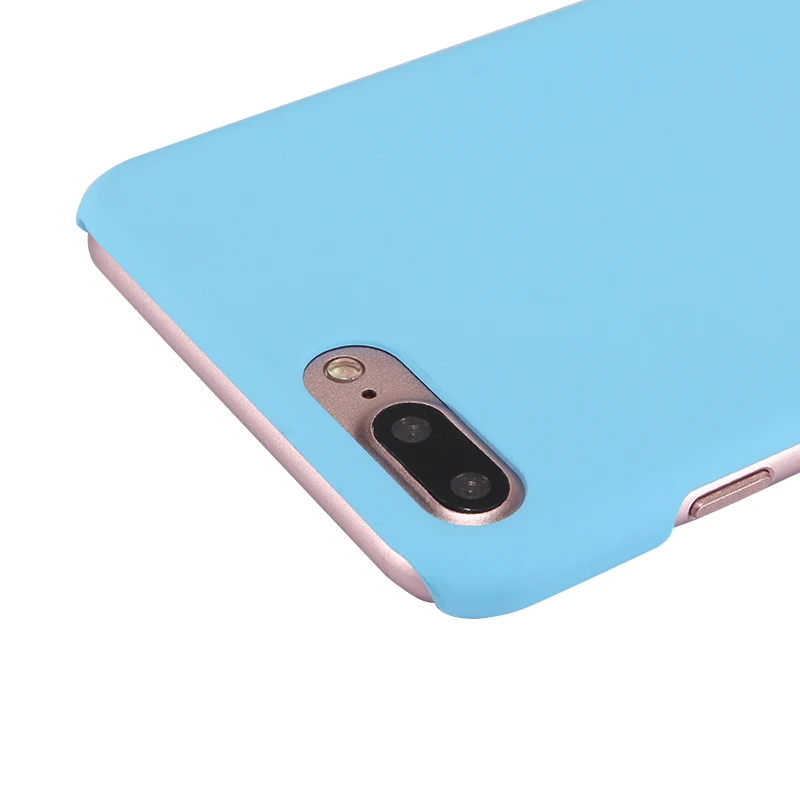 Тонкий матовый чехол для телефона iPhone 6 6S 7 8 Plus 5S SE 5C 4S твердый пластиковый на