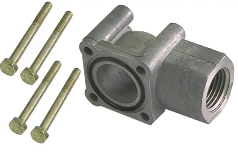 

SIT Gasanschluss mit O-Ring Gewinde 1/2" gewinkelt