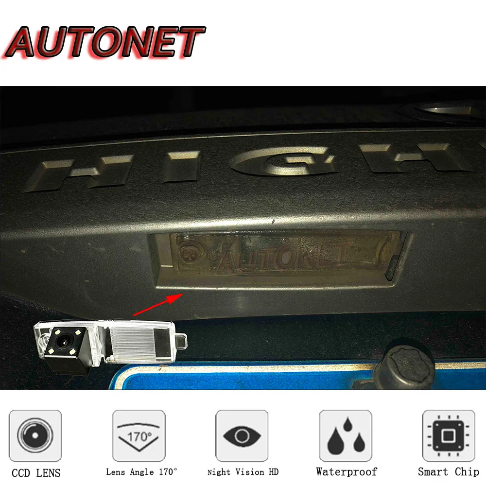 AUTONET для Toyota RAV4 Vanguard без запасного колеса на двери CCD/HD камера заднего вида ночного