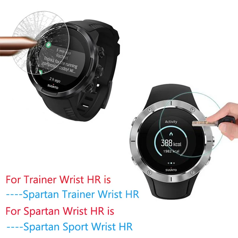 Защитная пленка из закаленного стекла для Suunto 9 Baro/3 фитнес/Траверс Альфа Спартан