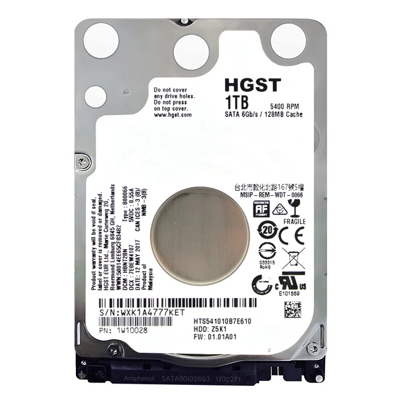 Новый HDD 2 5 &quotВнутренний жесткий диск 1000 Гб SATAIII 1 ТБ 5400 об./мин. для ноутбука