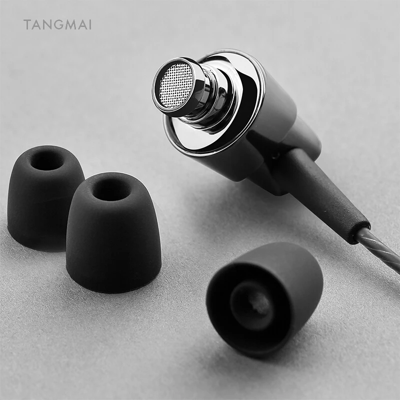 Оригинальные проводные наушники вкладыши Tangmai F3 3 5 мм акустические Sac