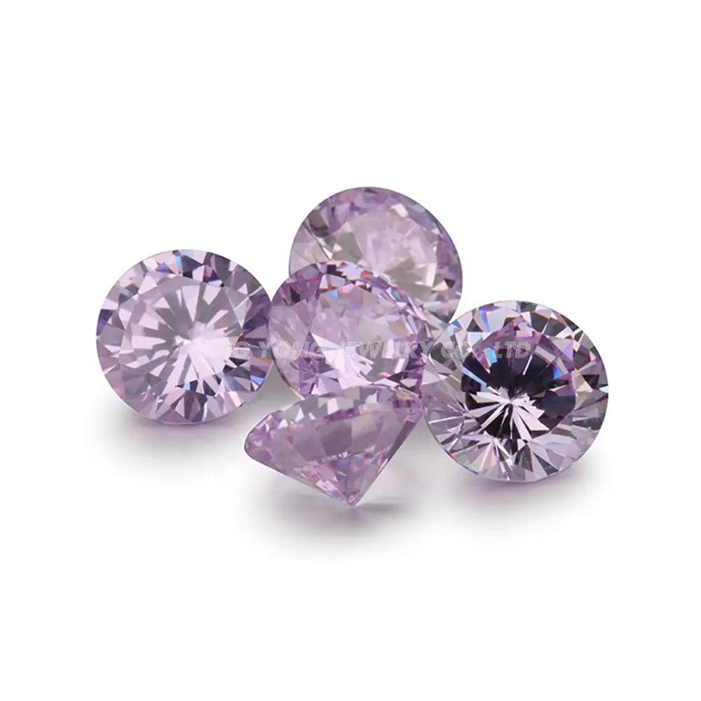 Круглый полупрозрачный камень с фианитом 1 5 мм|cubic zirconia loose stones|loose stonescubic |