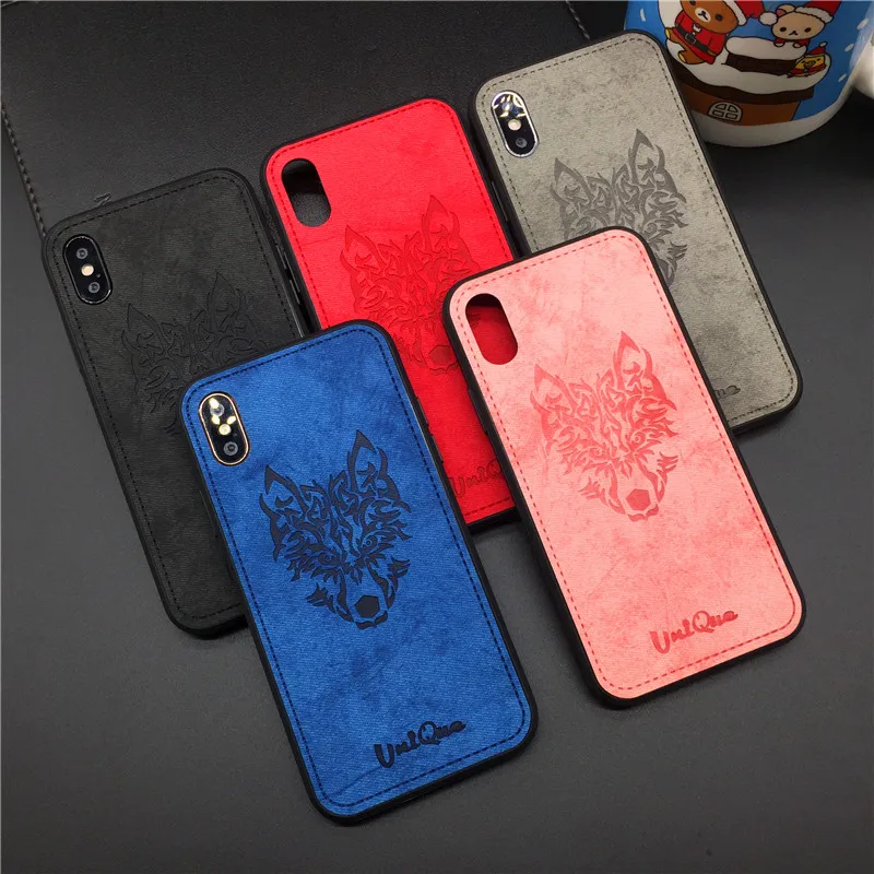 Роскошный тканевый чехол для телефона s, для iphone 7 Plus, 8, 6, 6S Plus, Marvel, Мстители, чехол, супергерой, голова волка, чехол для iphone X, XS, Max, XR