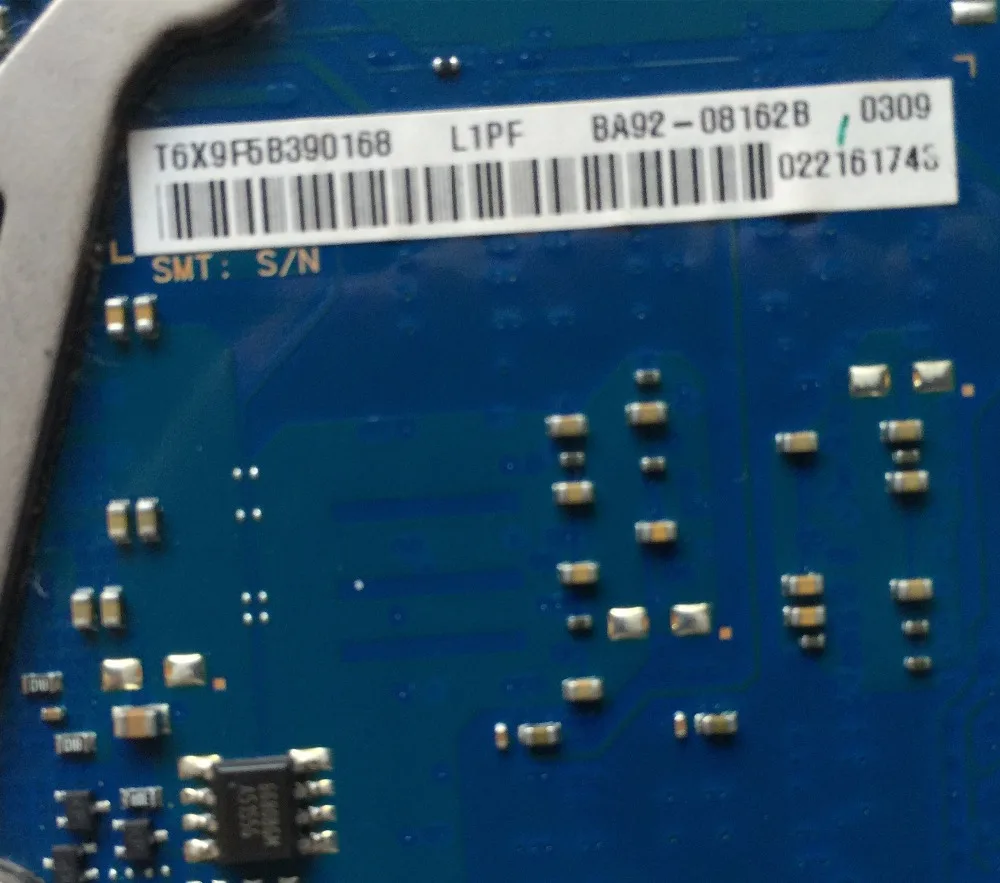 SZWXZY отлично подходит для Samsung RF711 Материнская плата ноутбука GT540M 1 ГБ HM65 BA92-08162B