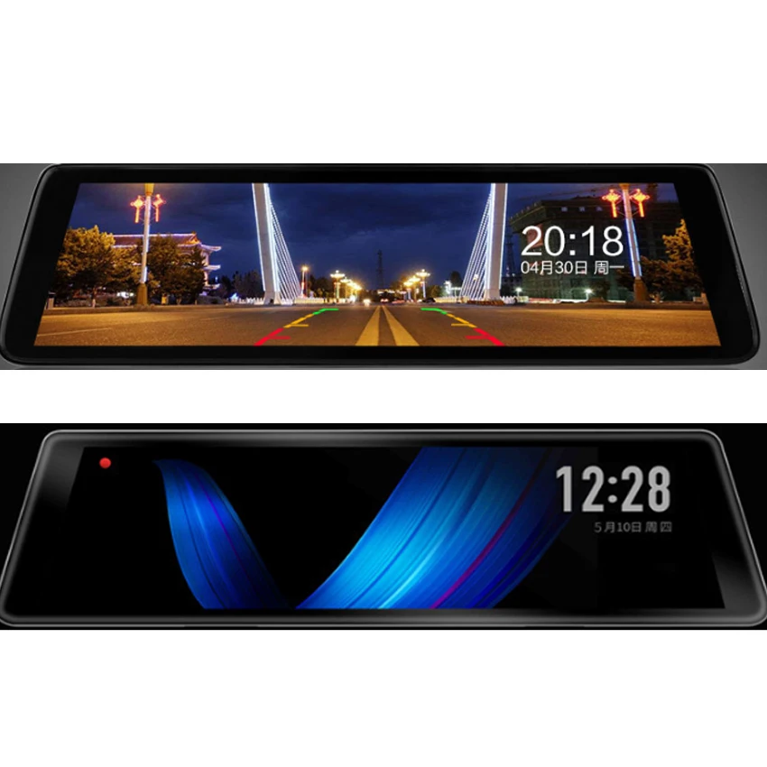 LiisLee 10 inch DVR rearview mirror driving recorder HD matt night vision For Cadillac SRX univeral support gravity sensing | Автомобили и