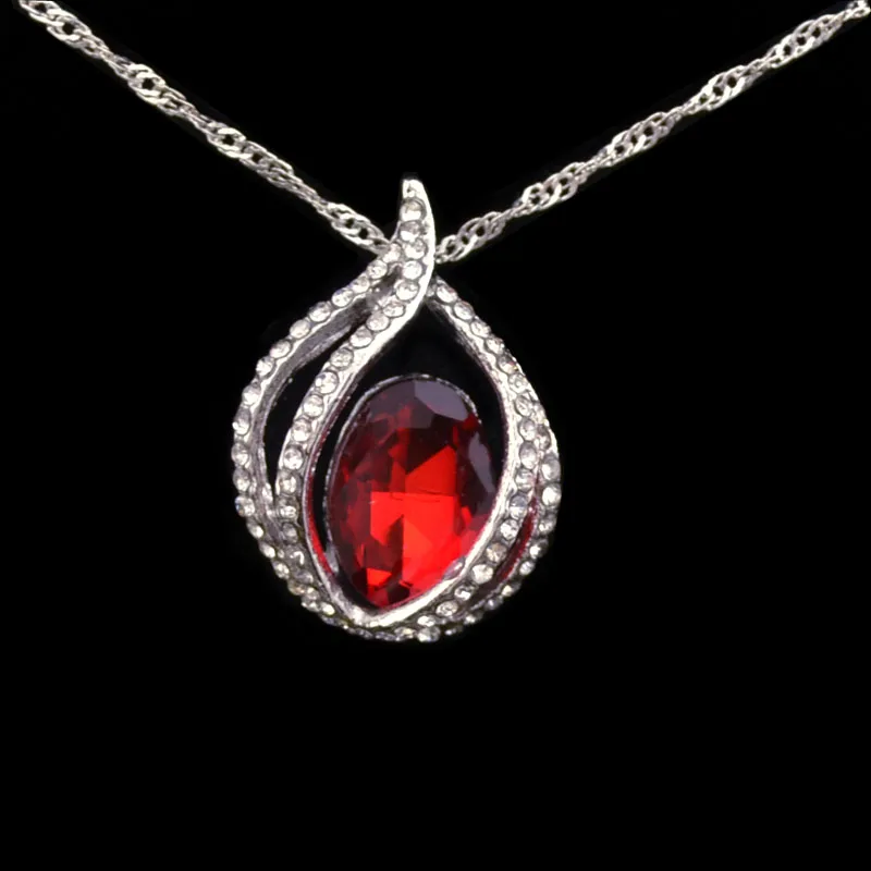 N237 Мода австрийского хрусталя камня Цепочки и ожерелья изысканные ювелирные