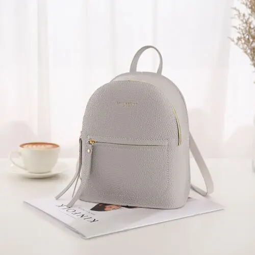 2019 женские мини сумки Рюкзак Школьная Сумка через плечо кожаная дорожная