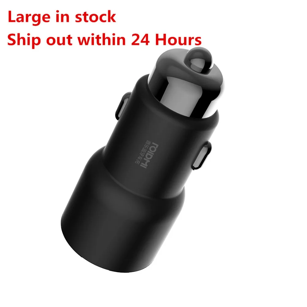 Новый автомобильный музыкальный плеер ROIDMI 3S 5 В/3 4 А FM беспроводной Bluetooth два USB