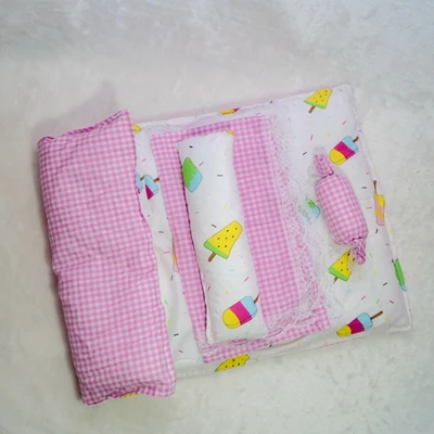 beddings Постельные принадлежности, постельное белье, подушка для сна, Стёганое одеяло, простыня для 1/3, 2", 60 см, 1/4, 17", высокая кукла BJD, SD, MSD, DK, DZ, AOD, DD, использование куклы - Цвет: beddings
