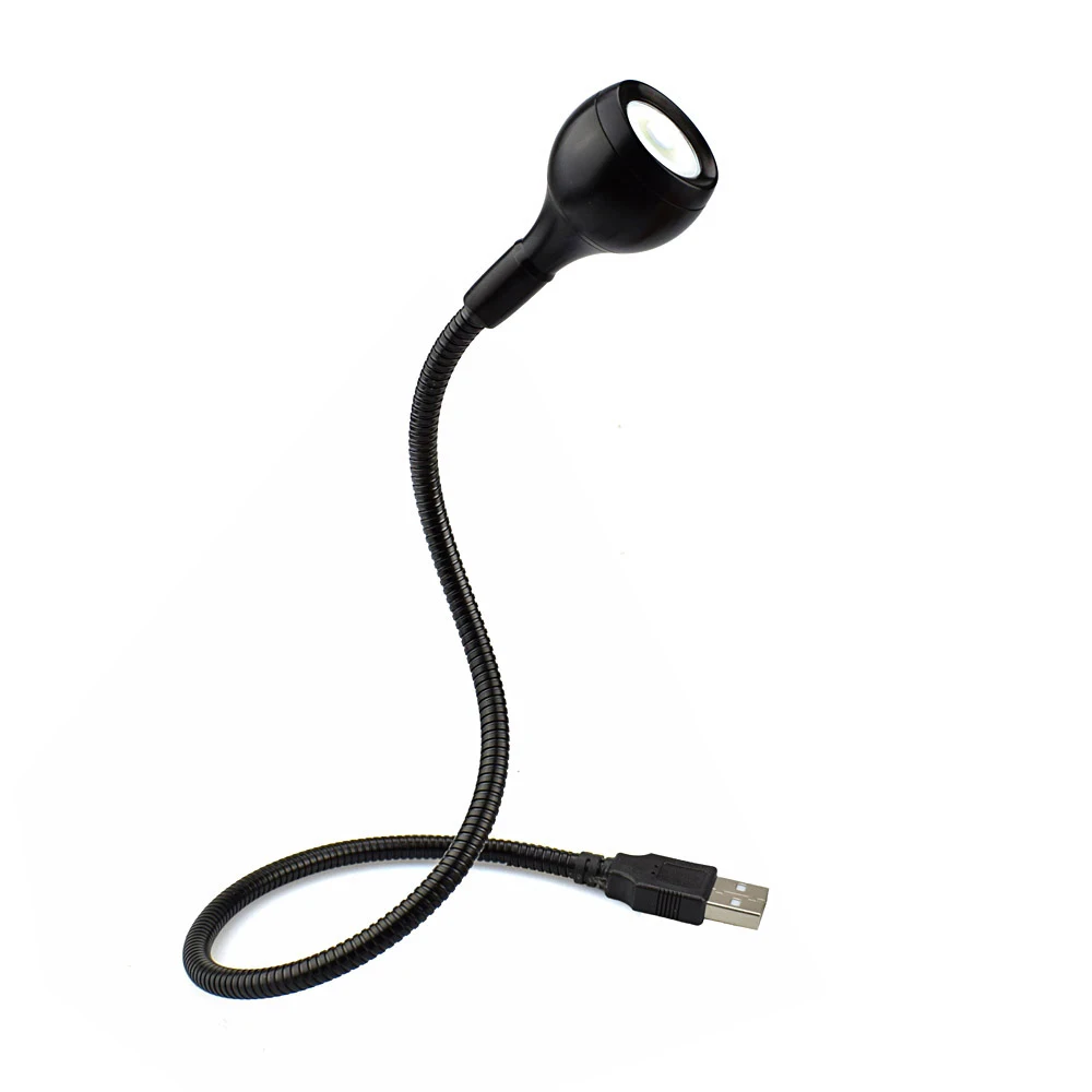 Toolour USB светодиодный светильник, лампа для чтения, лампа для ухода за глазами, светильник с гибким гусиным краем для ноутбука, ноутбука, компьютера, настольного компьютера L