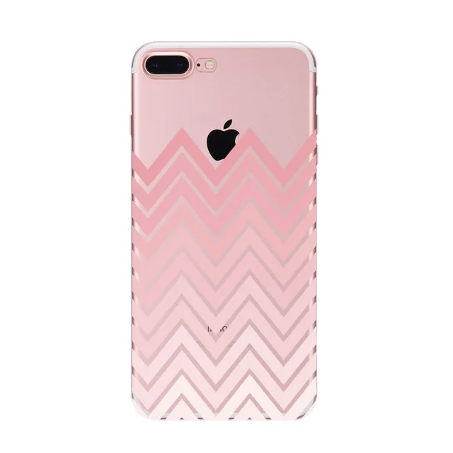 Силиконовый чехол для телефона iPhone 7 8 Plus XS Max XR дизайнерские чехлы в полоску с