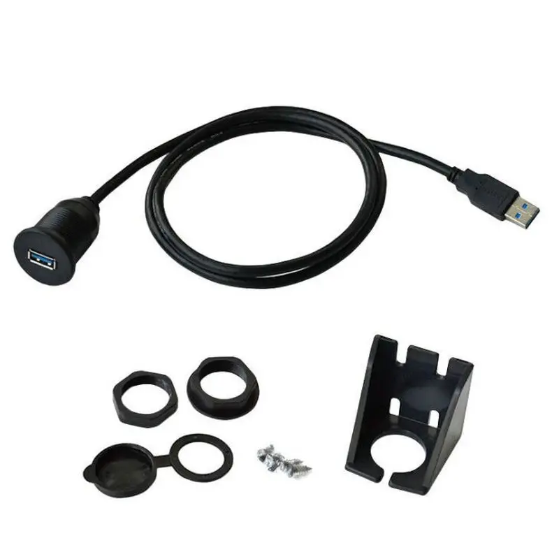 USB панельный кабель для скрытого монтажа 3 0/USB 2 0 удлинитель Mount Dash Flush Panel Cable