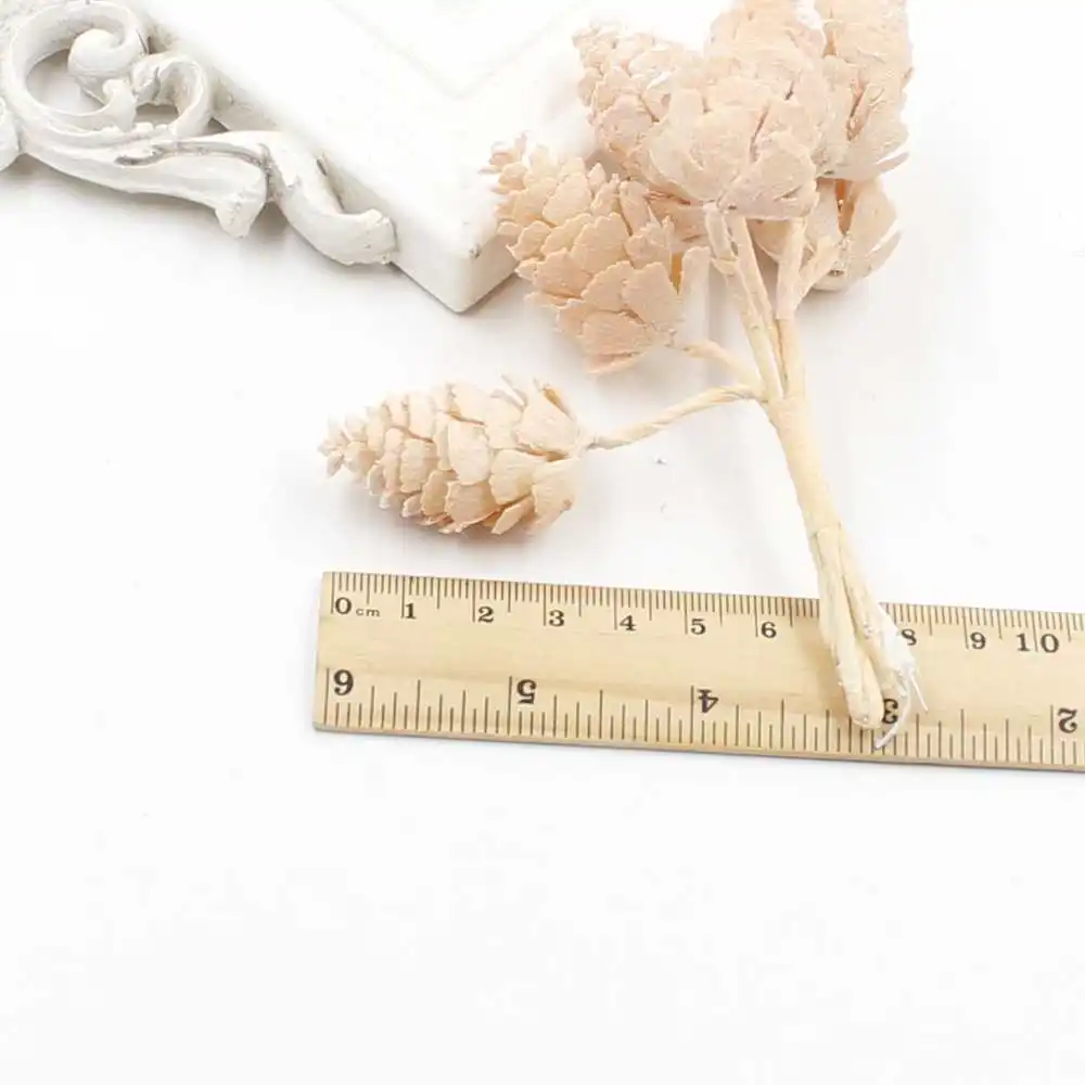 6 шт./Высокое качество DIY моделирование сосновые орехи орех конус Искусственные