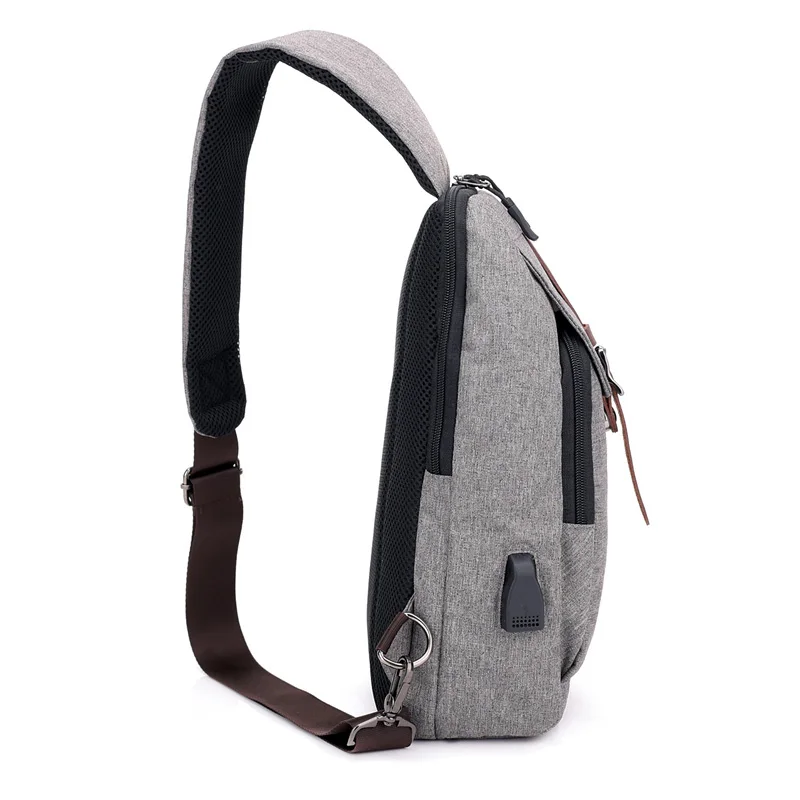 antitheft chest bag outdoor tas crossbody men business bags money travel purse mens shoulder work sac homme messenger | Багаж и сумки