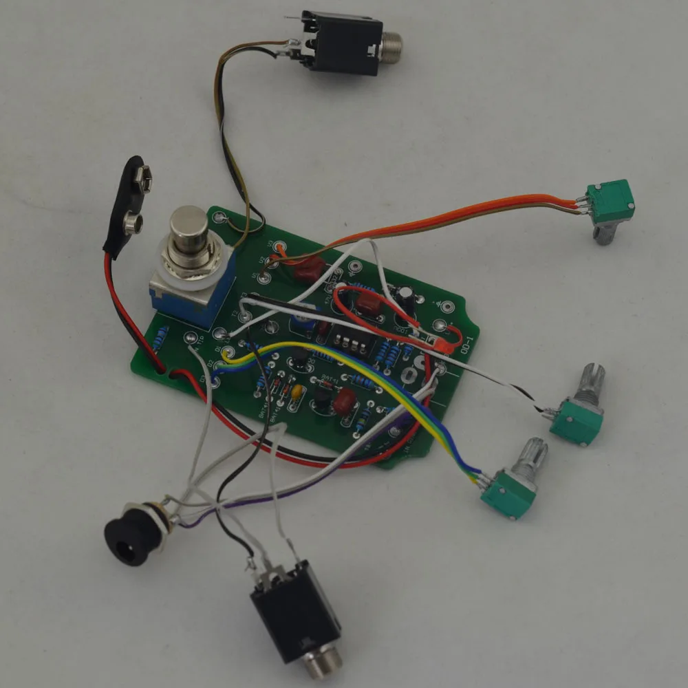 Набор педалей для гитары Overdrive DIY с коробкой 1590B и педалью ICTL082CP OD1 R9 | Спорт