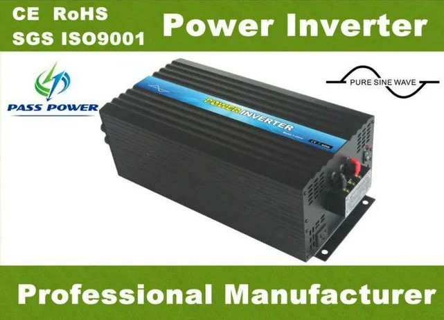 

High Tech 3000w 12v to 115v Voltage Inverter, One Year Warranty