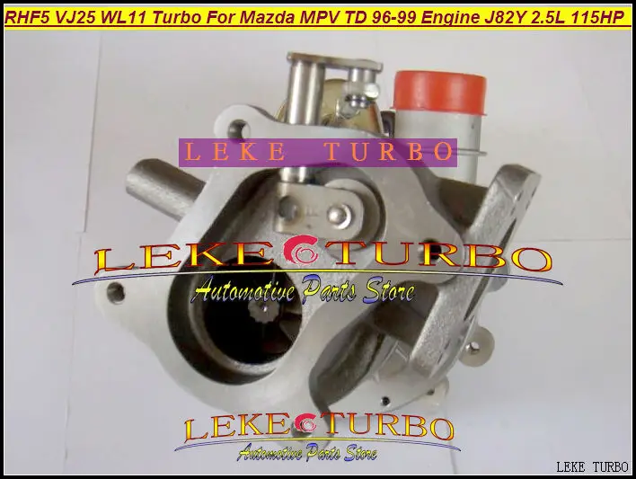 RHF5 VJ25 WL11 WL1113700 VA430012 VB430012 Turbo охлажденный Турбокомпрессор Для Mazda B2500 MPV 1996 1999 J82Y 2.5L TDI