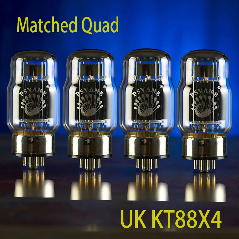Бесплатная доставка 4 шт Psvane UK-KT88 (KT88-98 KT88-Z KT88-T) HIFI подходящие Quad vacuume трубы новые |