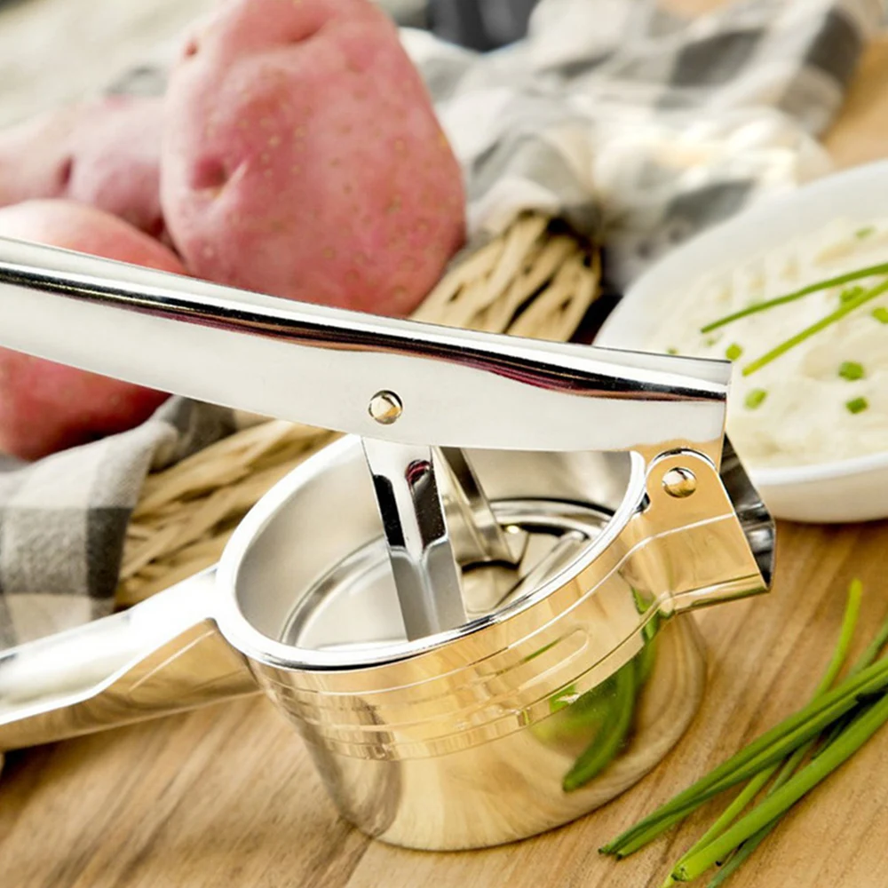 KeyBox Нержавеющая сталь картофель Ricer Картофелемялка фрукты овощи Пресс