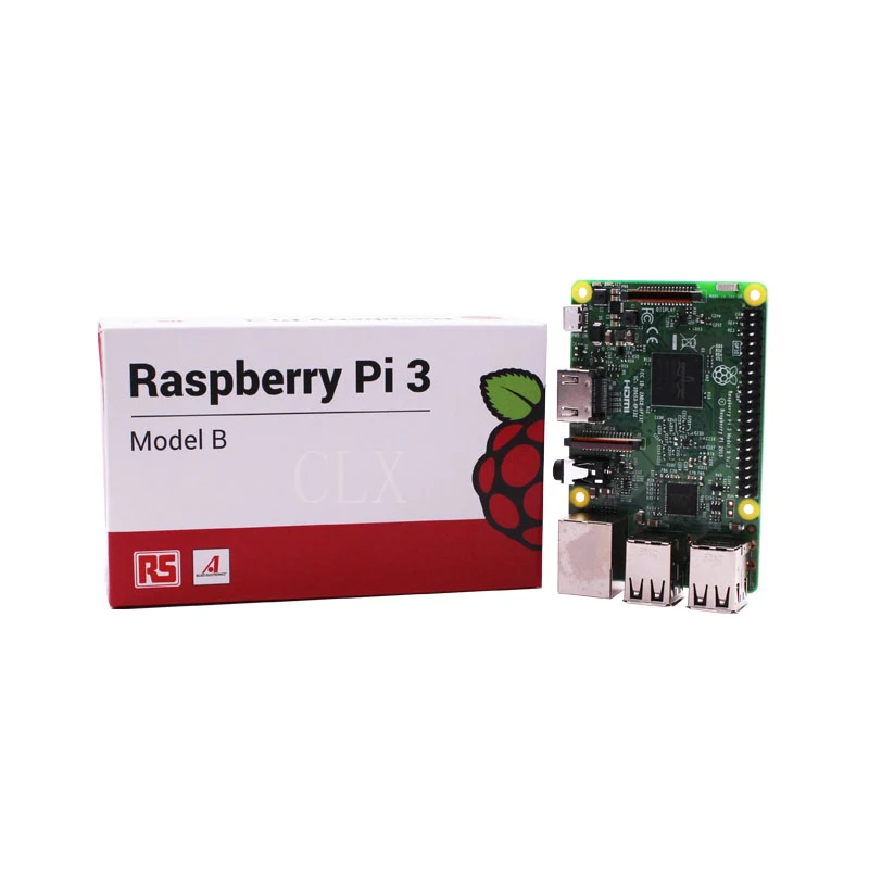 Оригинальная Raspberry PI 3 Model B плата 1 Гб LPDDR2 BCM2837 четырехъядерный Ras PI3 3B с WiFi и