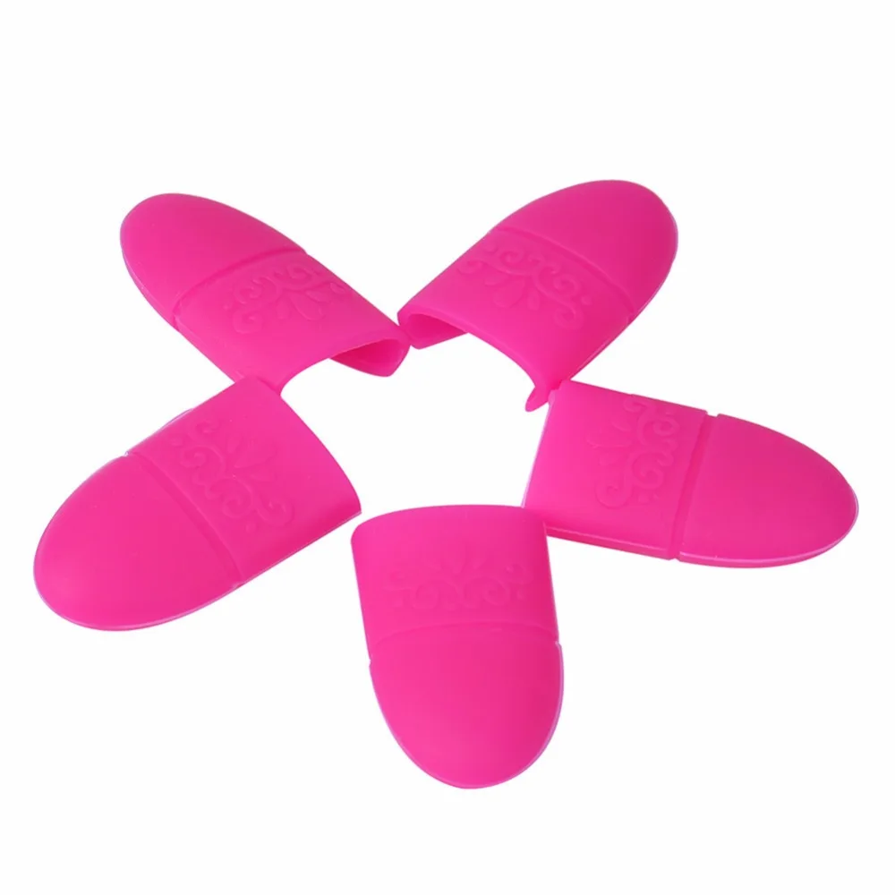 5 шт./компл. кончики для дизайна ногтей средство снятия УФ гель лака обертывание